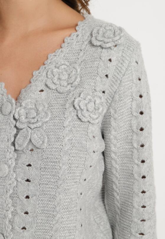 Cardigan Gri 5