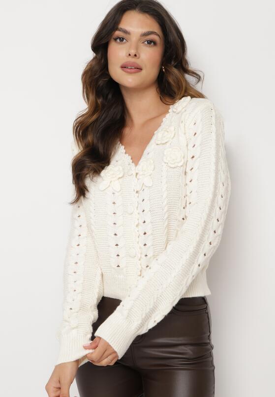 Cardigan Bej 4