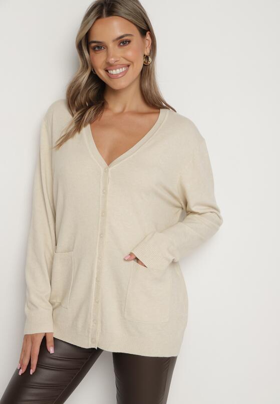 Cardigan Bej deschis 2