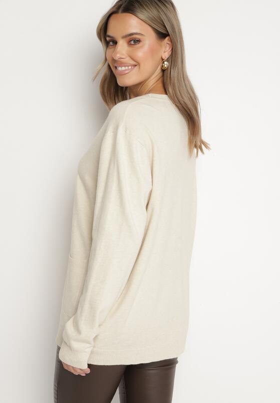 Cardigan Bej deschis 3