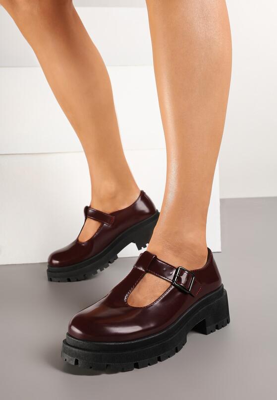 Pantofi casual Bordo 1