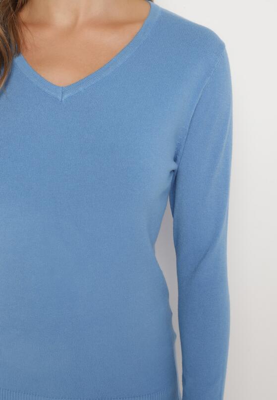 Pulover Albastru deschis 5