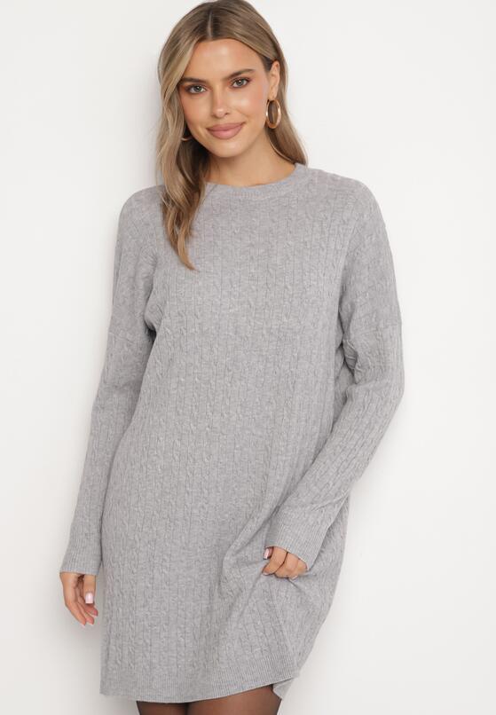 Rochie Gri deschis 4