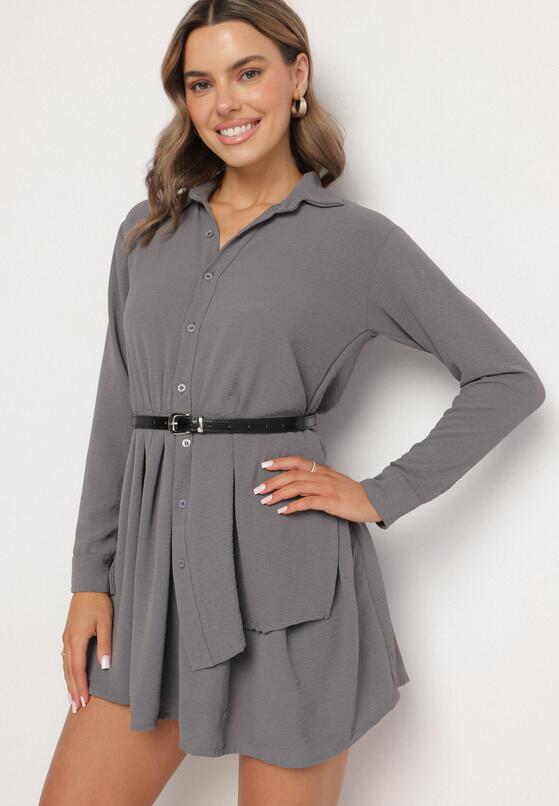 Rochie Gri 4