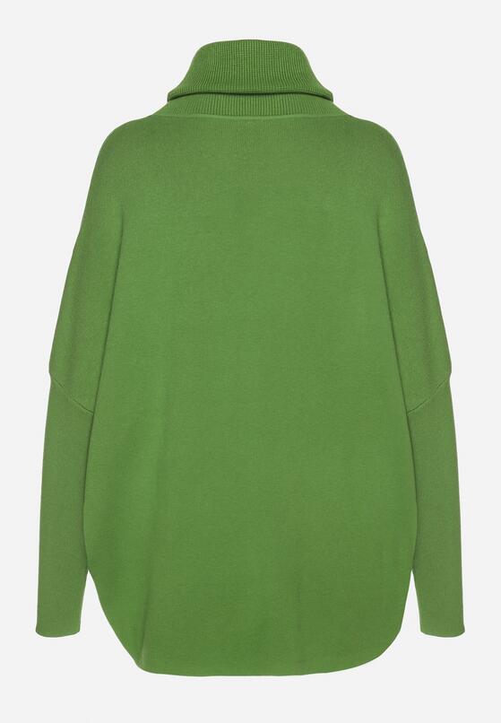 Pulover pe gât Verde 7