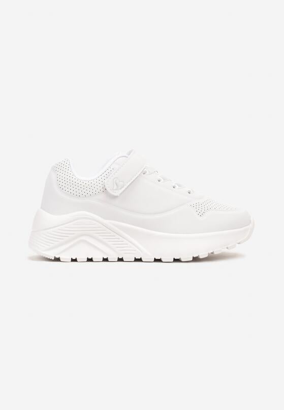 Białe Buty Sportowe Sneakersy na Grubej Podeszwie Elorain 1
