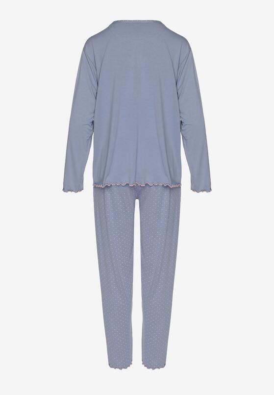 Compleu pijama Albastru deschis 6