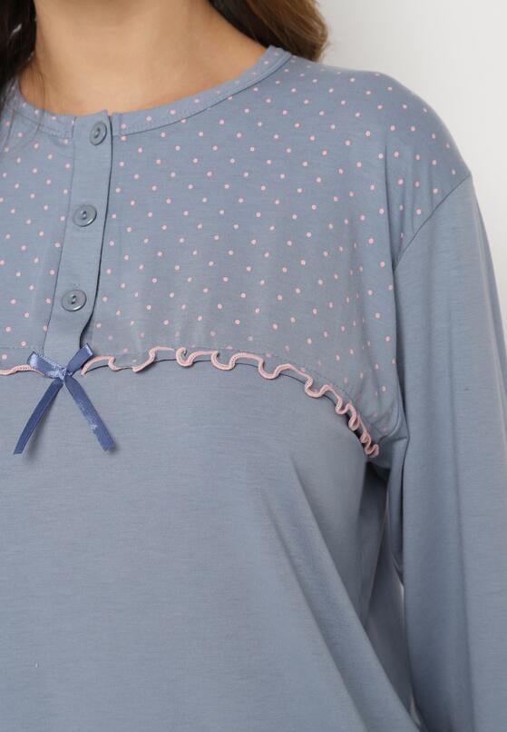Compleu pijama Albastru deschis 4