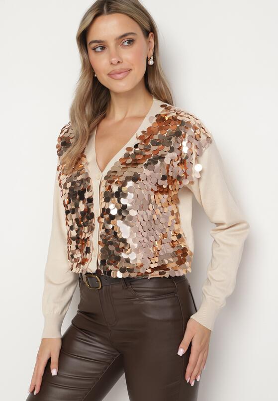 Cardigan Bej 1