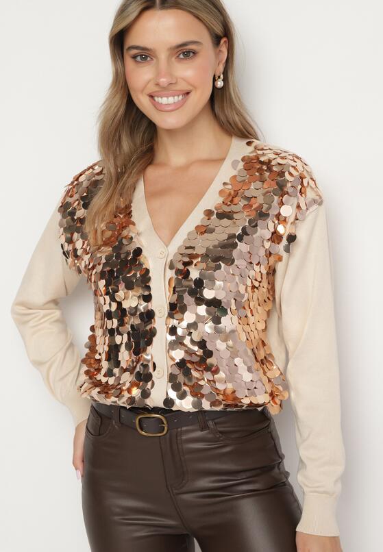 Cardigan Bej 2