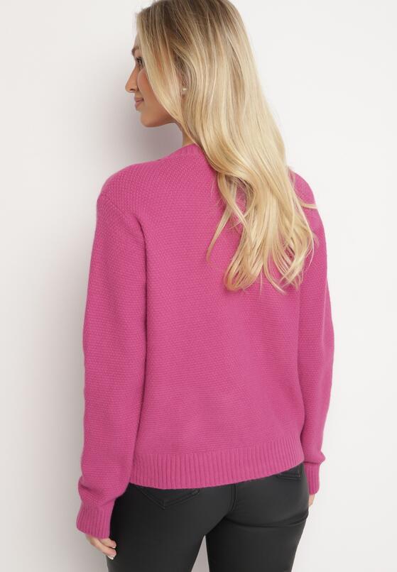 Cardigan Fucsia 3