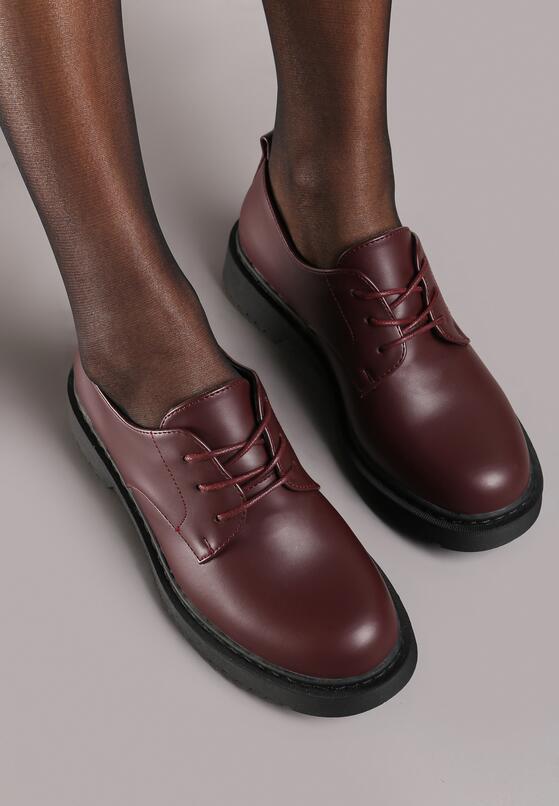 Pantofi casual Bordo 3