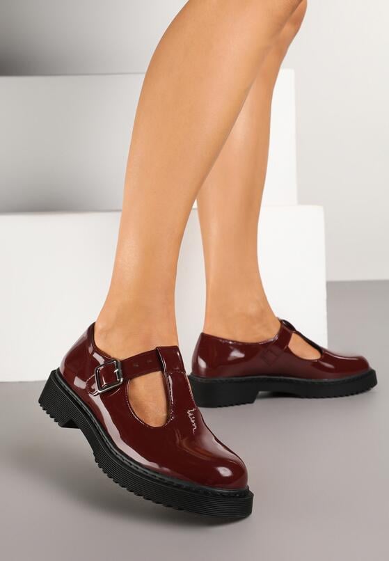 Pantofi casual Bordo 1