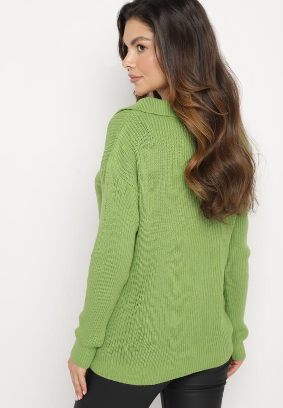 Pulover Verde deschis 3