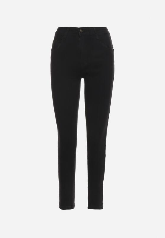 Czarne Jeansy Skinny Bawełniane Push-Up Torialdia 6