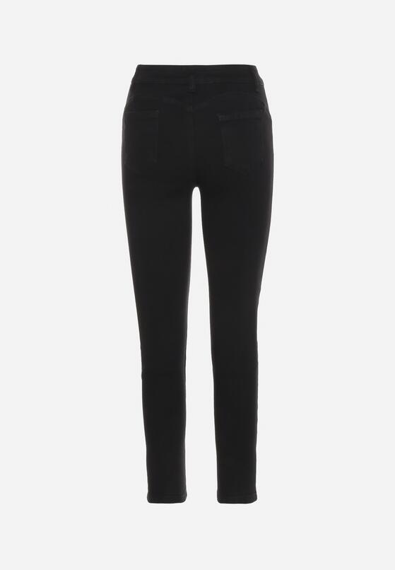 Czarne Jeansy Skinny Bawełniane Push-Up Torialdia 7