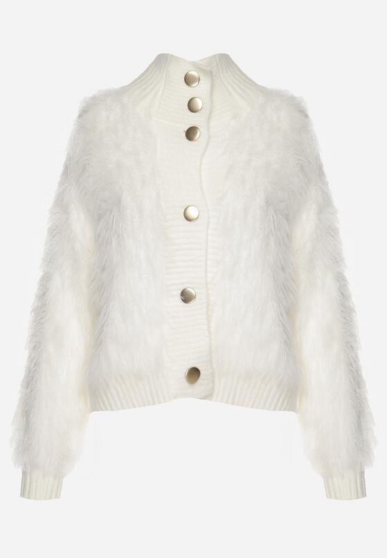 Cardigan Alb 6