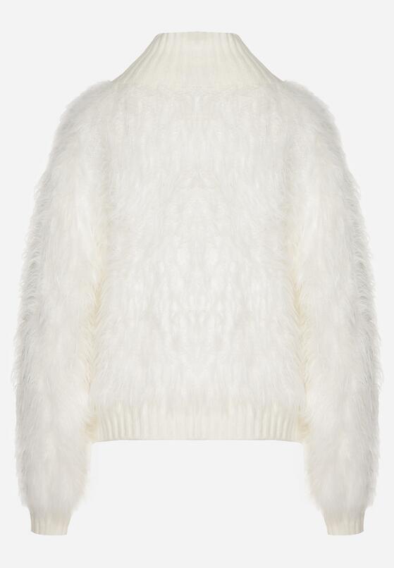 Cardigan Alb 7