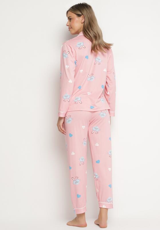 Compleu pijama Roz 3