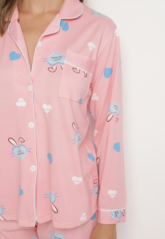 Compleu pijama Roz 4