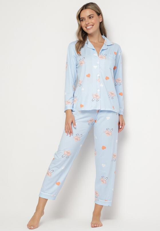 Compleu pijama Albastru deschis 1