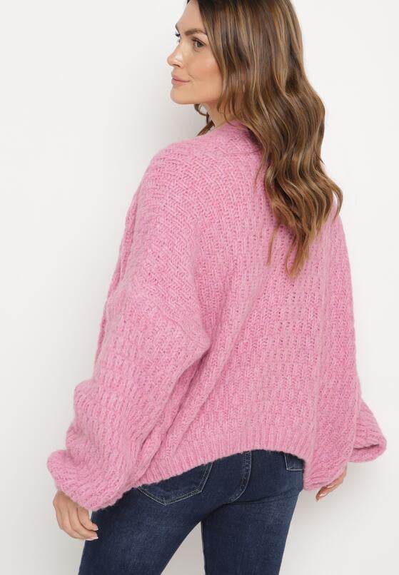 Cardigan Fucsia 3