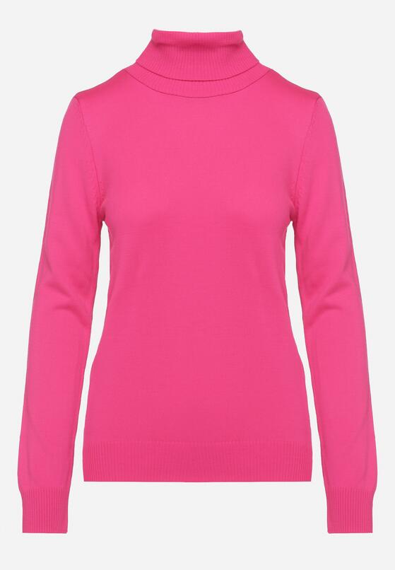 Pulover pe gât Fucsia 6
