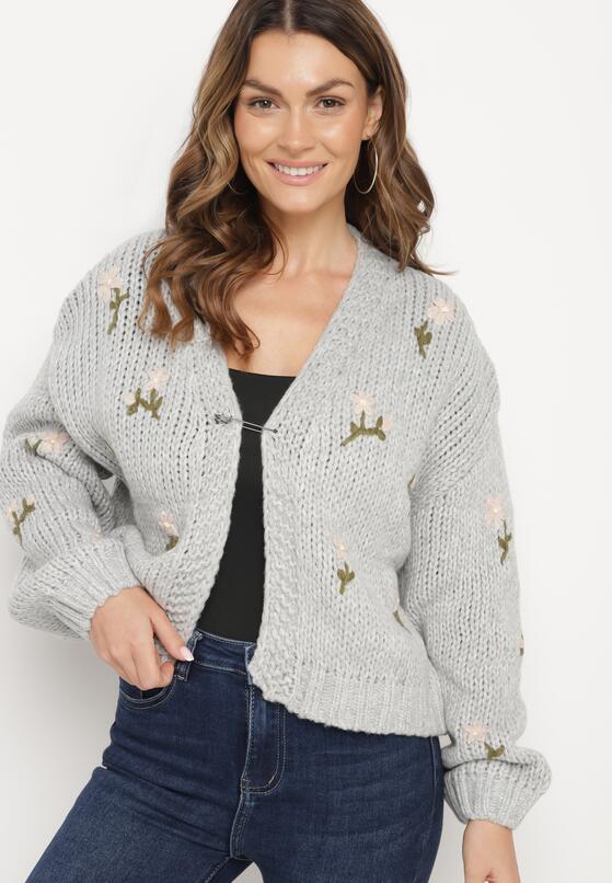 Cardigan Gri 4
