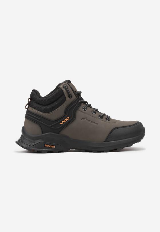 Szare Buty Trekkingowe za Kostkę Giula 1
