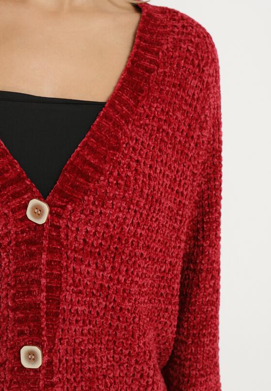 Cardigan Bordo 5