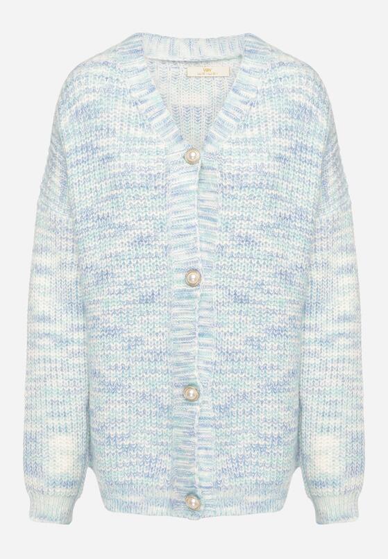 Cardigan Albastru deschis 6