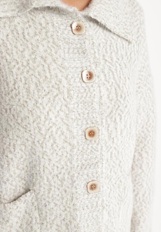 Cardigan Gri deschis 5