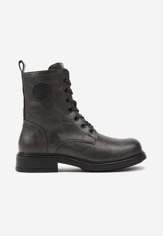 Botine Gri închis 4