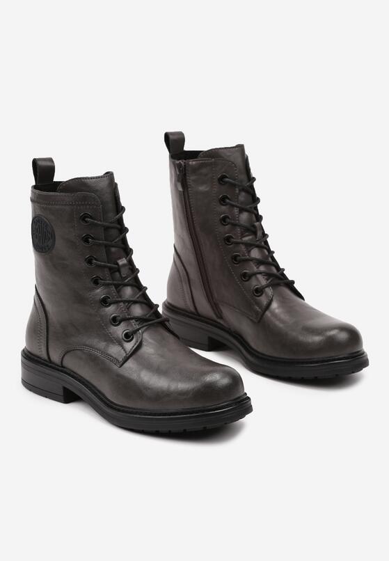 Botine Gri închis 5