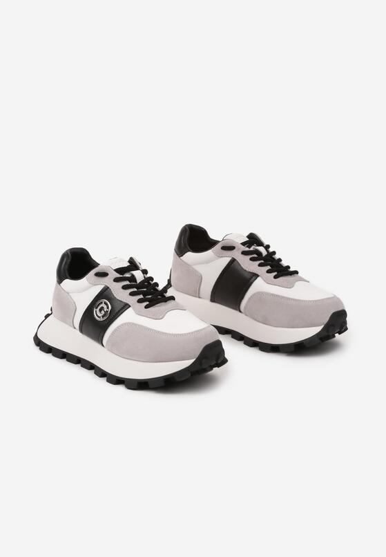 Sneakers Gri cu negru 5