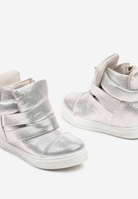 Srebrne Buty Sportowe Pereicea 3