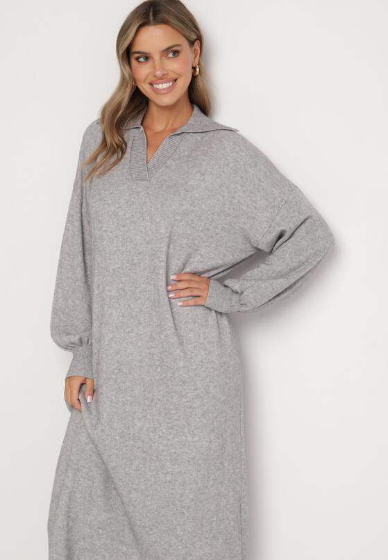 Rochie Gri 4