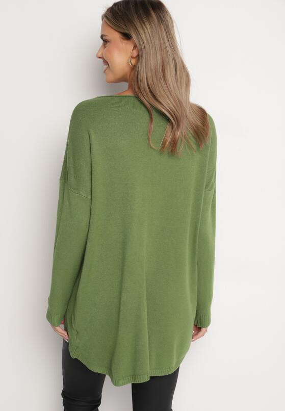 Pulover Verde deschis 3