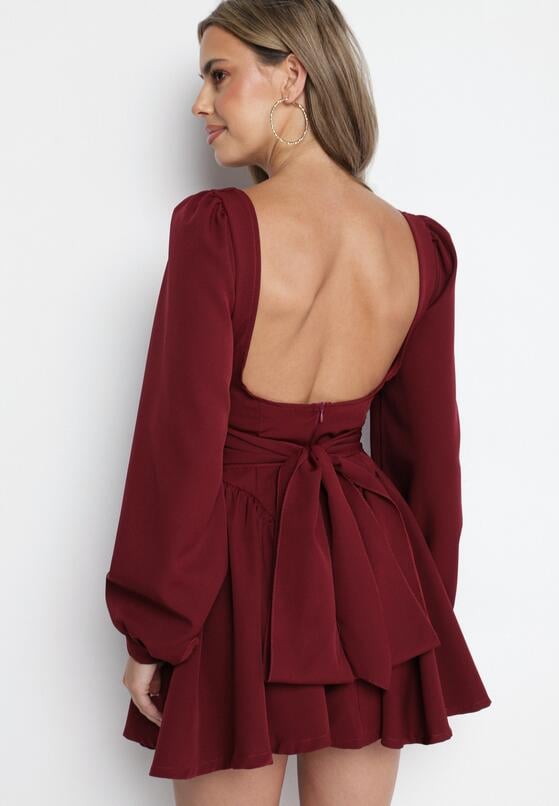 Rochie Bordo 4