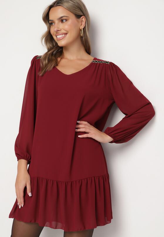 Rochie Bordo 3