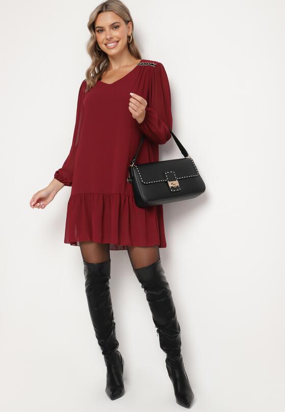 Rochie Bordo 4