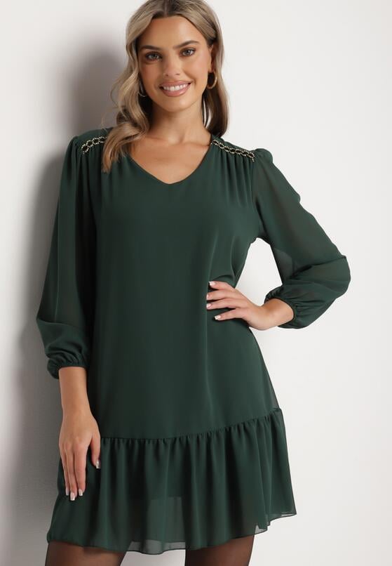 Rochie Verde închis 3