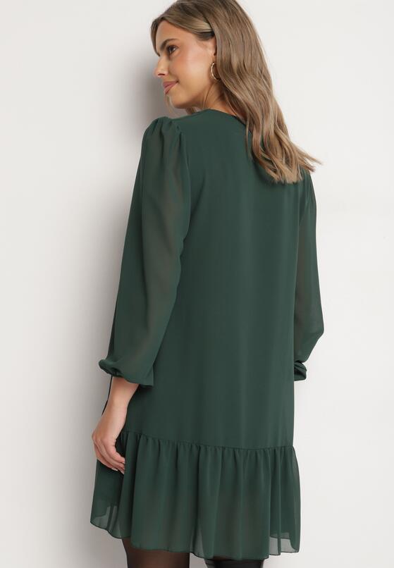 Rochie Verde închis 5