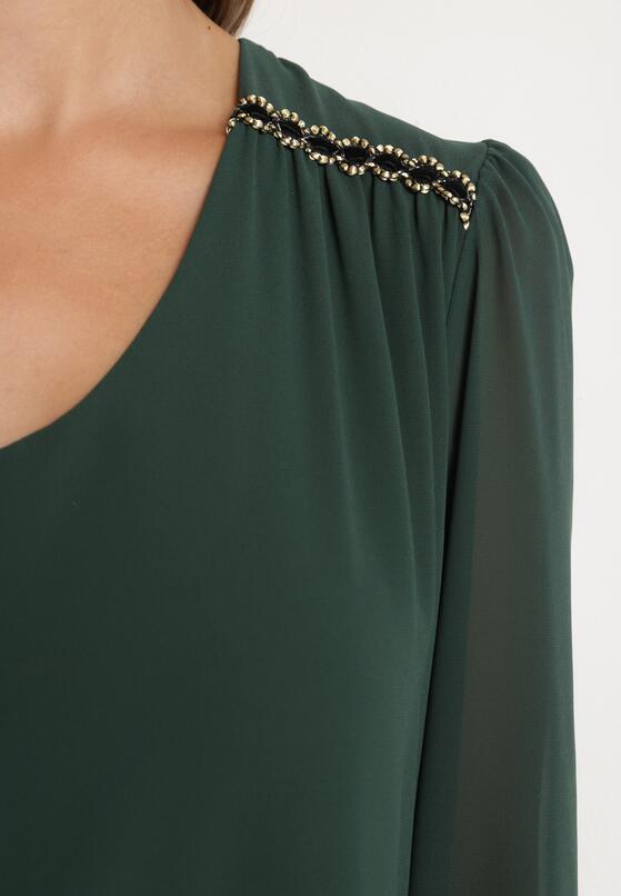 Rochie Verde închis 7