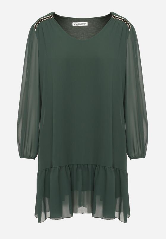 Rochie Verde închis 8