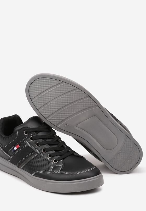 Czarne Buty Sportowe Casual Vortilie 3
