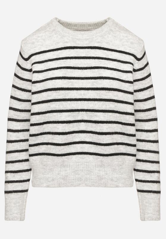 Pulover Gri deschis 6