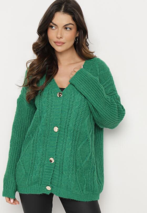 Cardigan Verde închis 2