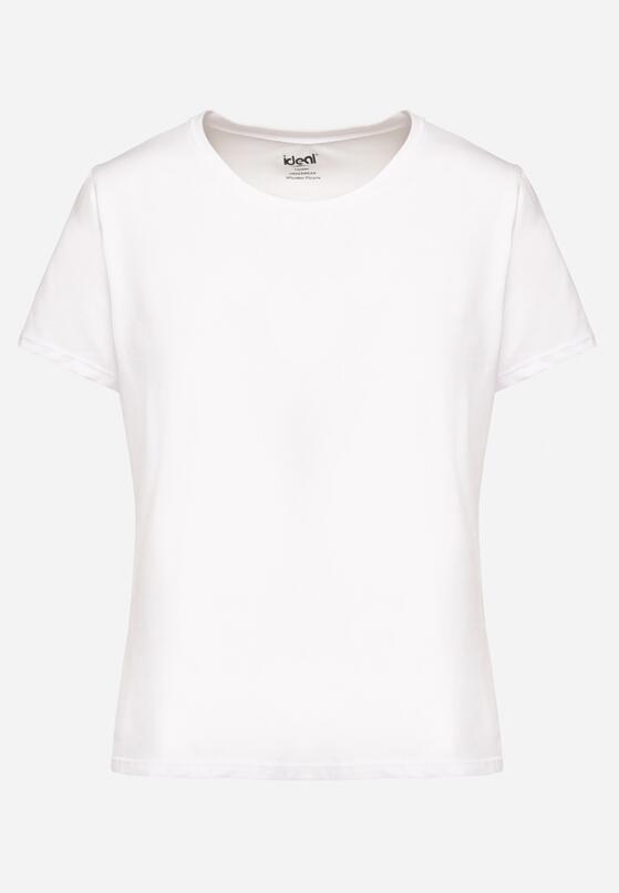 Biały T-shirt z Bawełny w Klasycznym Stylu Venamia 6