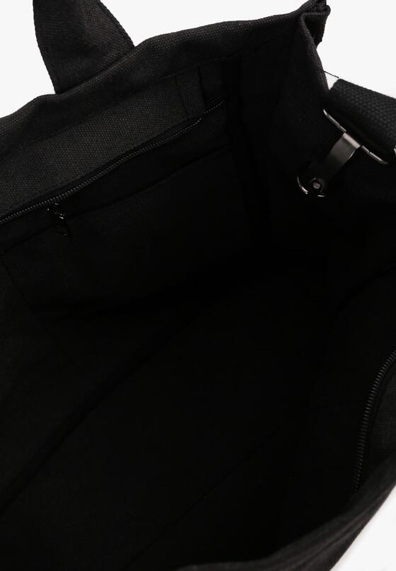 Czarna Pleciona Torebka Shopper Seviola 3